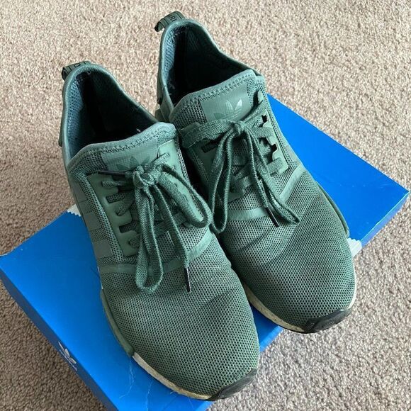 Adidas EQT Support Green Shoes - Picture 1 of 7